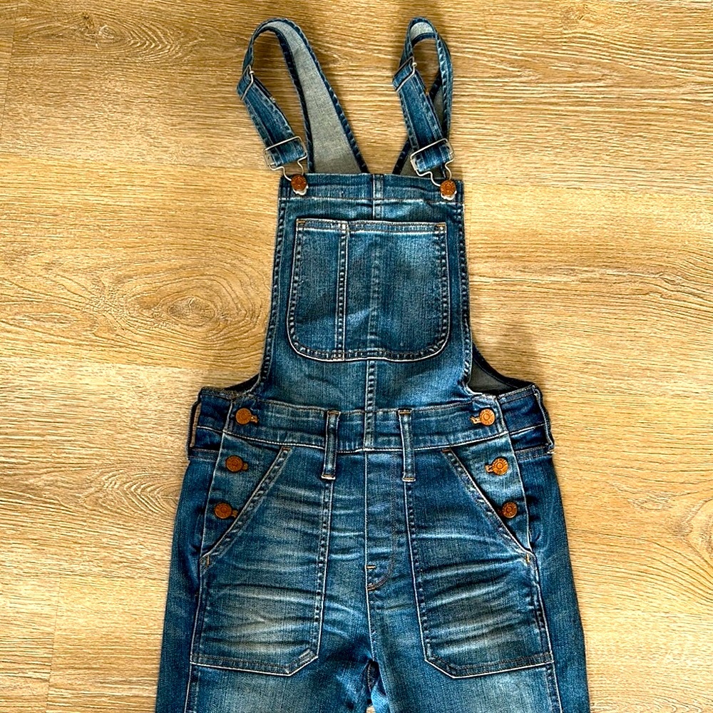 Madewell Stylish Blue Denim Overalls